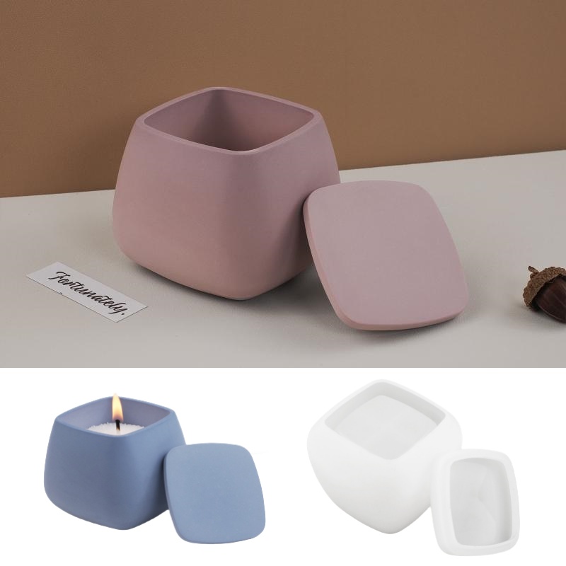 Candle Making Supplies For Beginners - 1set Square Storage Box UV Resin