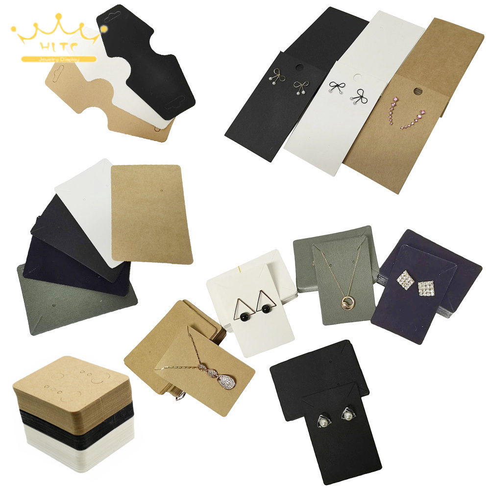 Kraft Hang Tag - Kraft Paper Ear Stud Hang Tag
