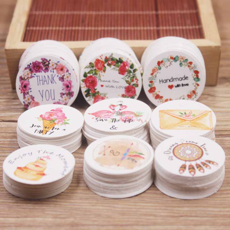 Kraft Hang Tag - 100pcs white /kraft paper gift hang