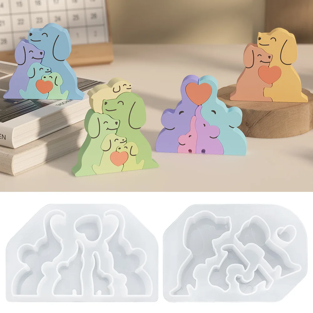 Candle Sachet - Animals Family Love Hug Silicone Candle