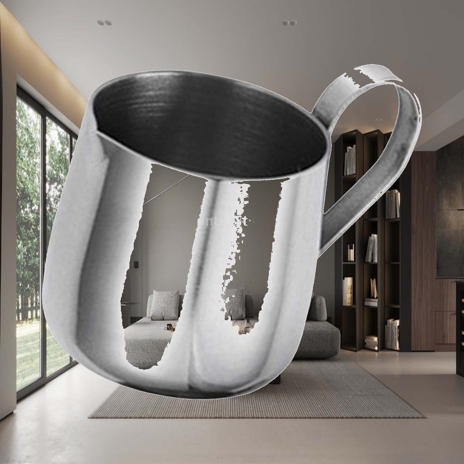 Pour Spout Pitcher - Espresso Steaming Pitcher Stainless Steel Milk