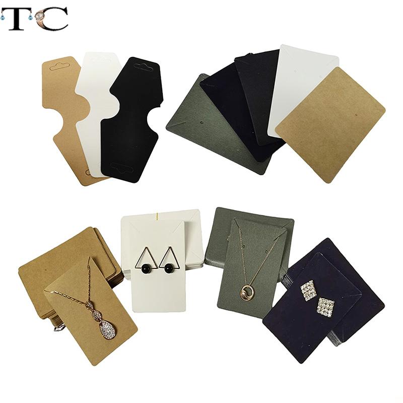 Kraft Hang Tag - Kraft Paper Ear Stud Hang Tag