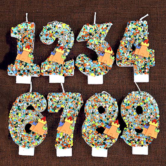 Supplies Of Candle - Candles for Birthday Cake Building Blocks