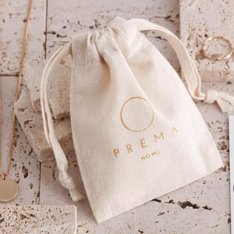Candle Sachet - Natural Cotton Gift Bags Makeup Jewelry