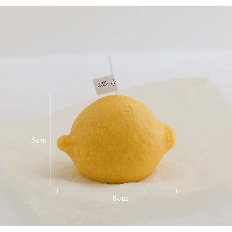 Supplies Of Candle - Custom Home Decoration Lemon Candle Photo