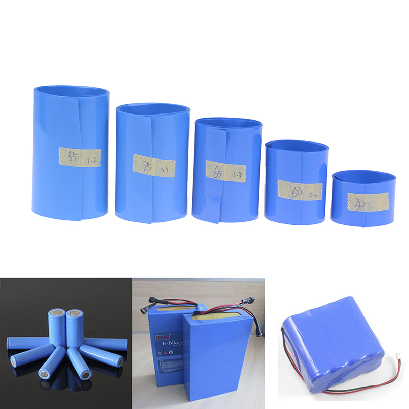 Shrink Sleeve Pvc - 65 75 85 Mm 18650 Lithium