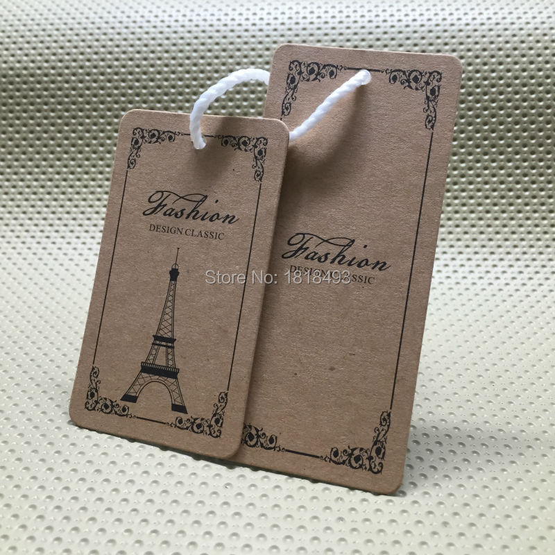 customize clothing kraft paper - Kraft Hang Tag ulasan dan harga