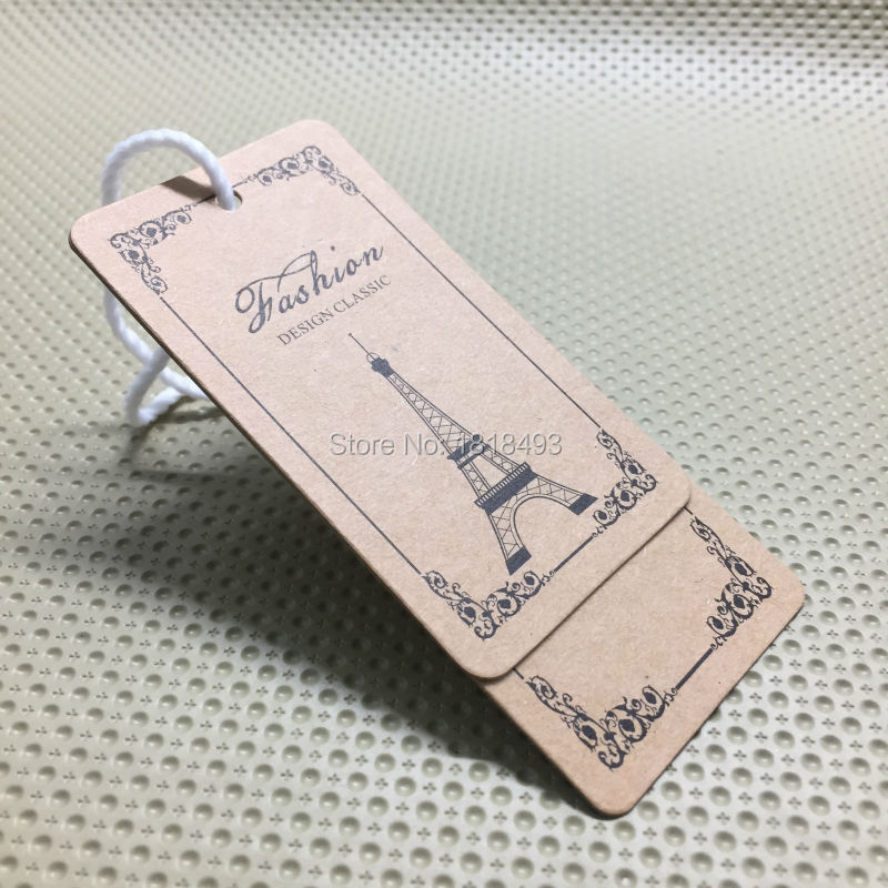 customize clothing kraft paper - Kraft Hang Tag ulasan dan harga