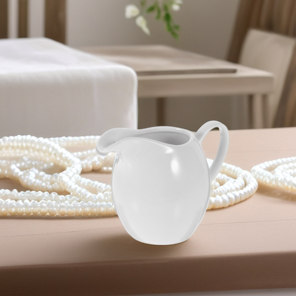 2Pcs Ceramic Milk Jug Creamer  - Pour Spout Pitcher ulasan dan harga