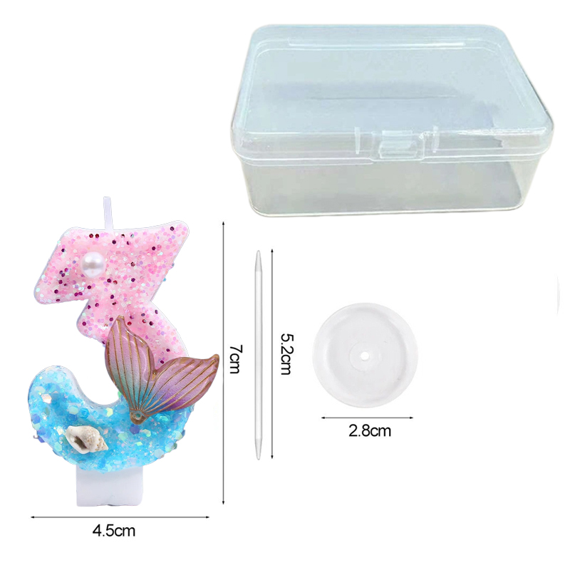 Gradient Blue Shell Pearl Crea - Supplies Of Candle ulasan dan harga