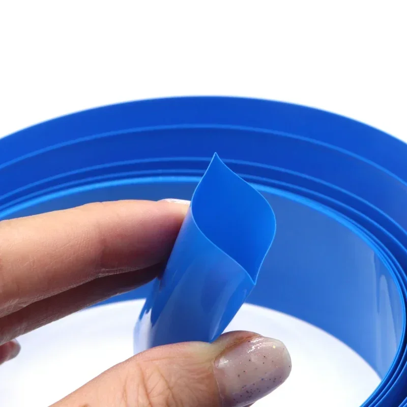 1/3/5/20M Blue PVC Heat Shrink - Shrink Sleeve Pvc ulasan dan harga