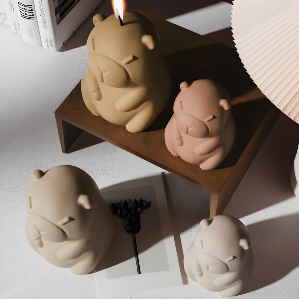 Standing Capybara Scent Candle - Candle Making Supplies For Beginners ulasan dan harga