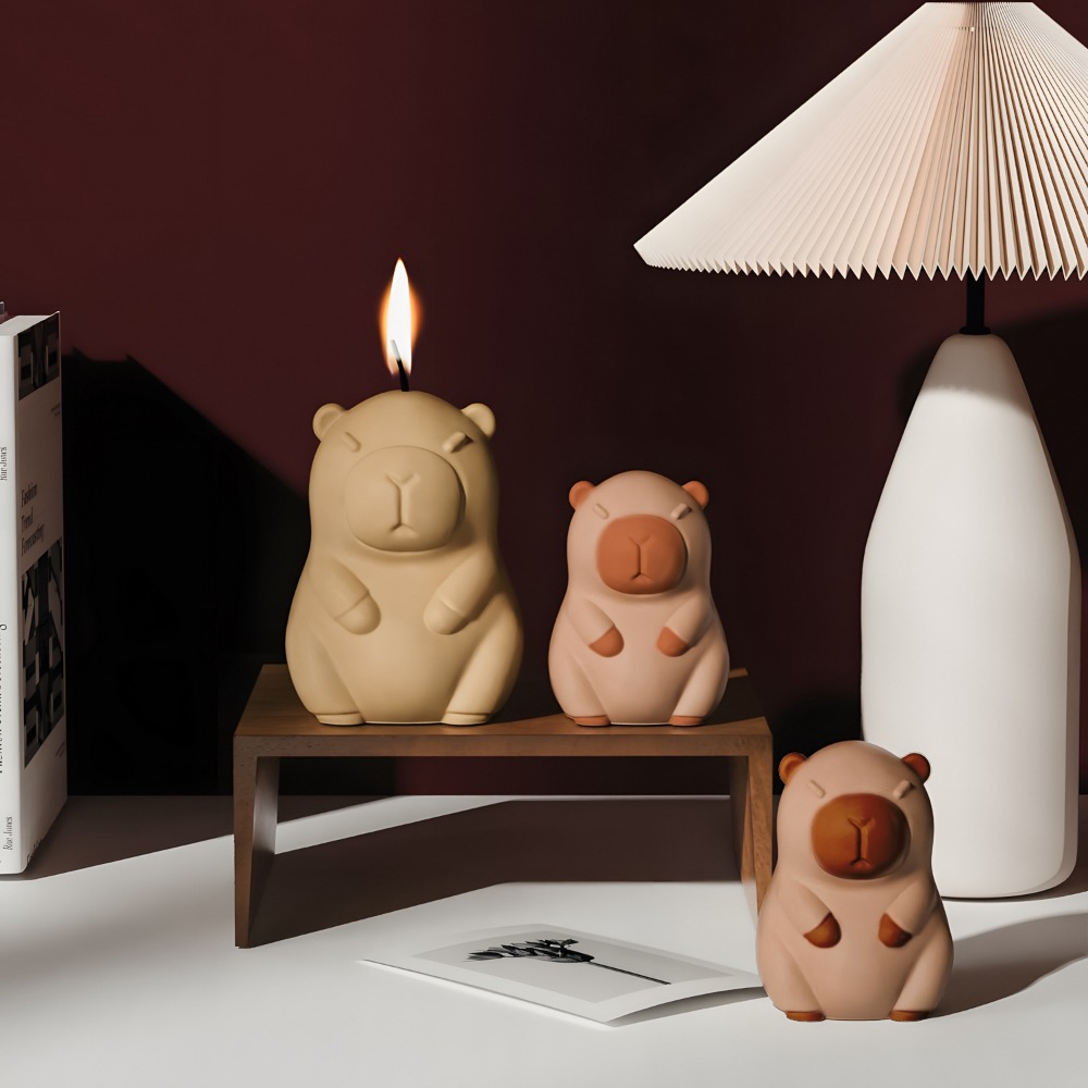 Standing Capybara Scent Candle - Candle Making Supplies For Beginners ulasan dan harga