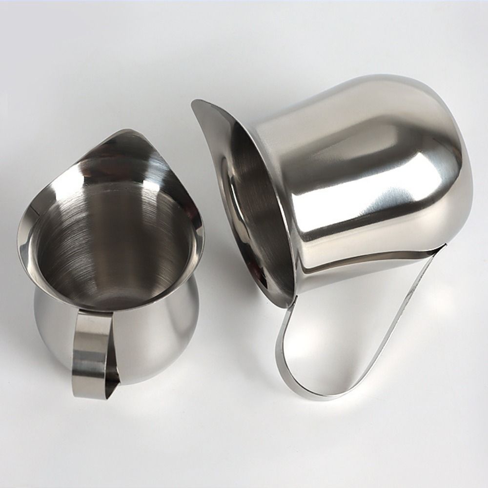 New Stainless Steel Coffee Mil - Pour Spout Pitcher ulasan dan harga