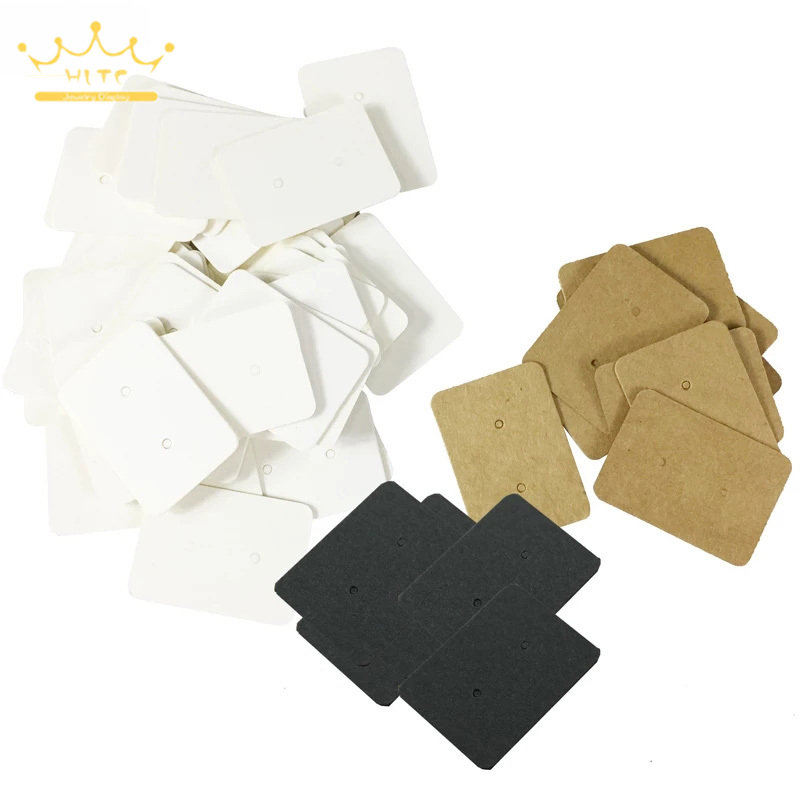 Kraft Paper Ear Stud Hang Tag  - Kraft Hang Tag ulasan dan harga