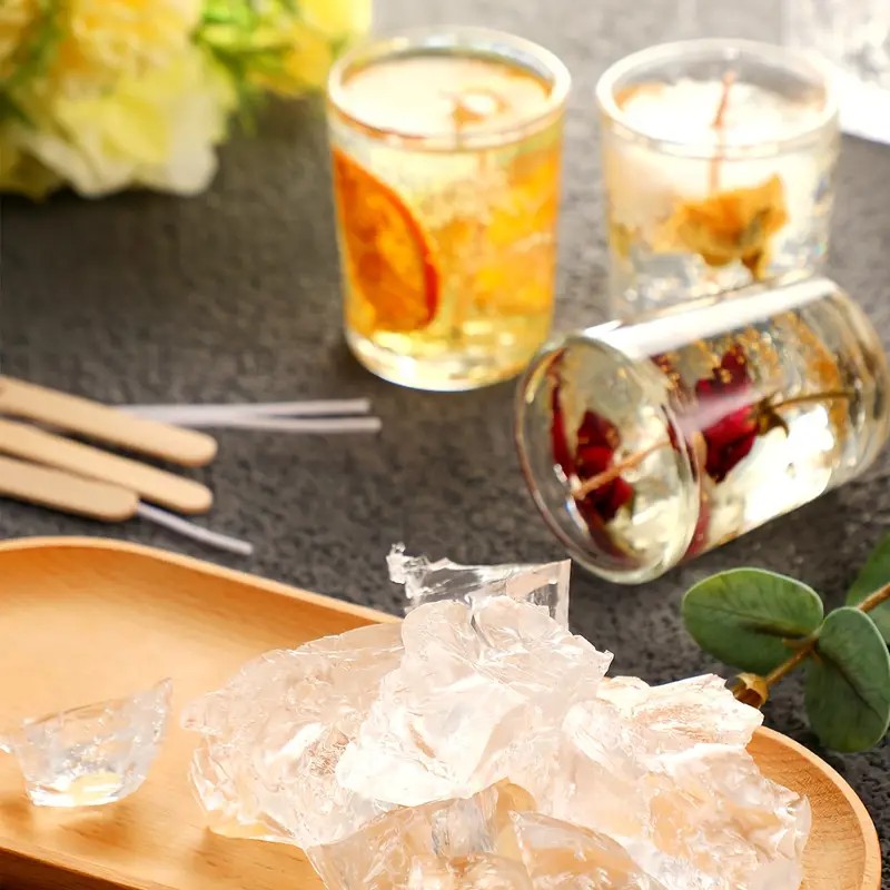Transparent Crystal Wax, Jelly - Candle Making Supplies For Beginners ulasan dan harga