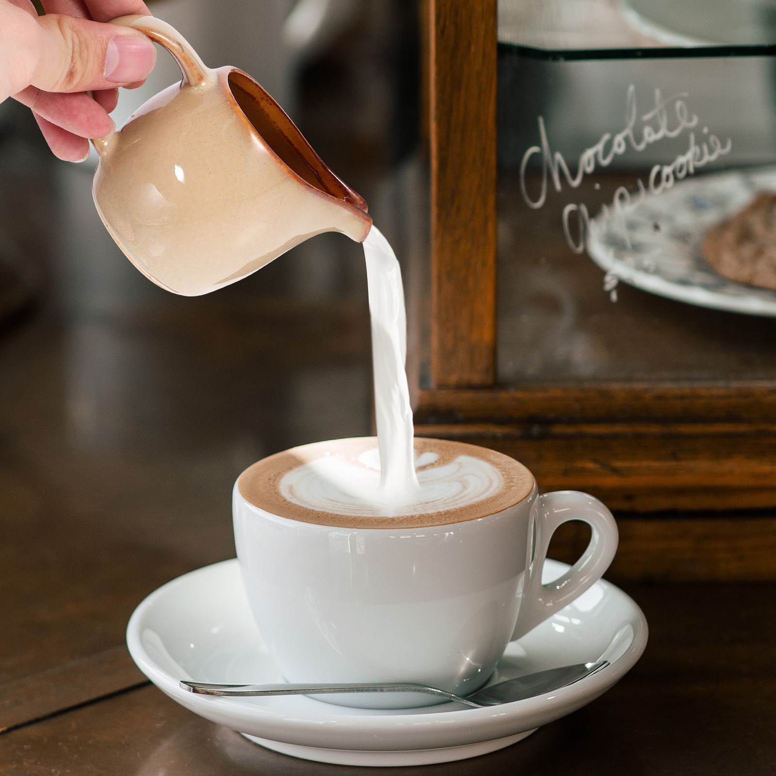 Ceramic Milk Pitcher European  - Pour Spout Pitcher ulasan dan harga