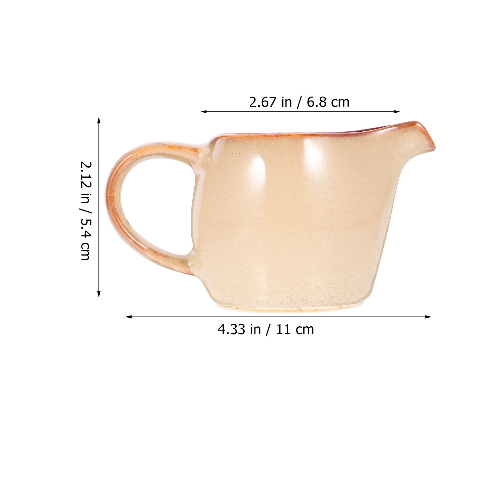 Ceramic Milk Pitcher European  - Pour Spout Pitcher ulasan dan harga