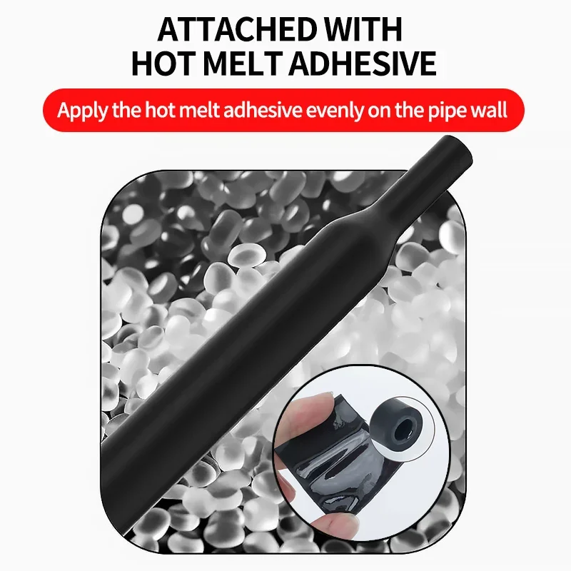 Heat Shrink Tube with Glue Adh - Shrink Sleeve Pvc ulasan dan harga