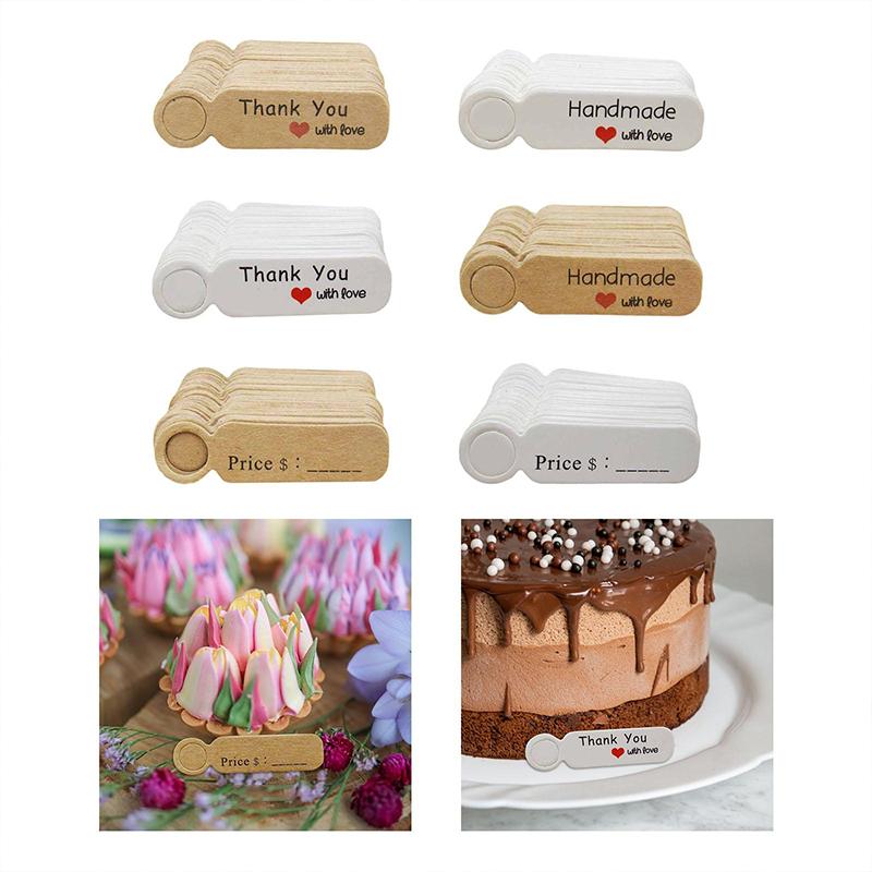 100pcs/lot Price Tags Kraft Pa - Kraft Hang Tag ulasan dan harga