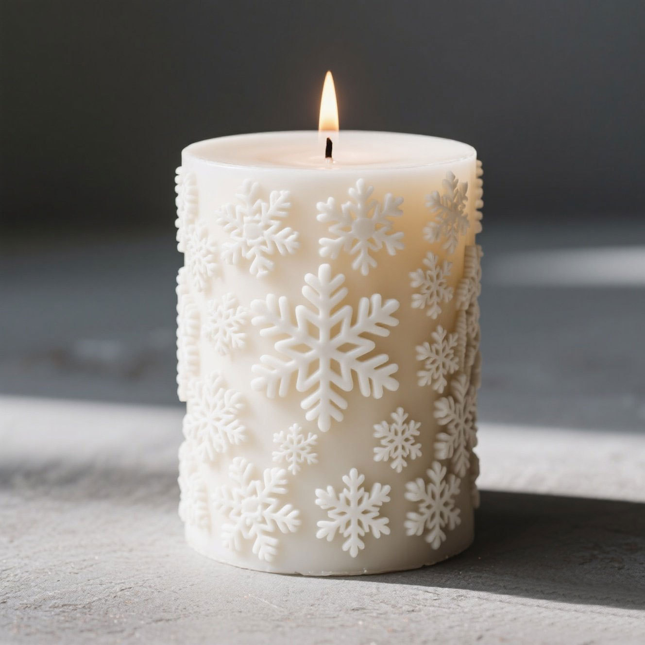 3D Relief Cylinder Christmas S - Candle Making Supplies For Beginners ulasan dan harga