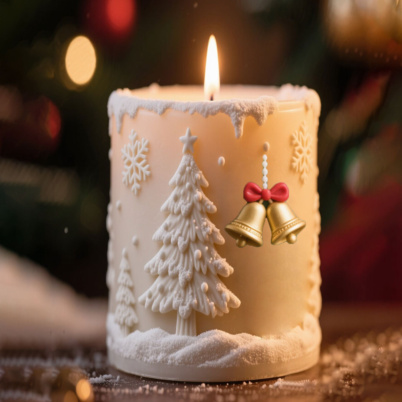3D Relief Cylinder Christmas S - Candle Making Supplies For Beginners ulasan dan harga