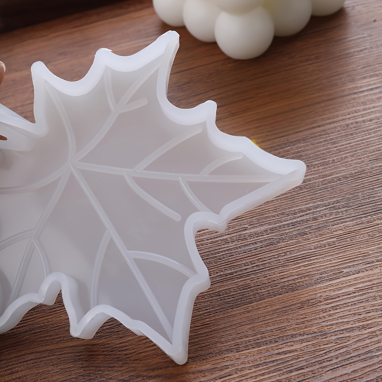 1PC Maple Leaf shaped Silicone - Supplies Of Candle ulasan dan harga