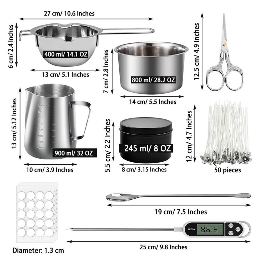 Glintmos DIY Candle Making Kit - Supplies Of Candle ulasan dan harga