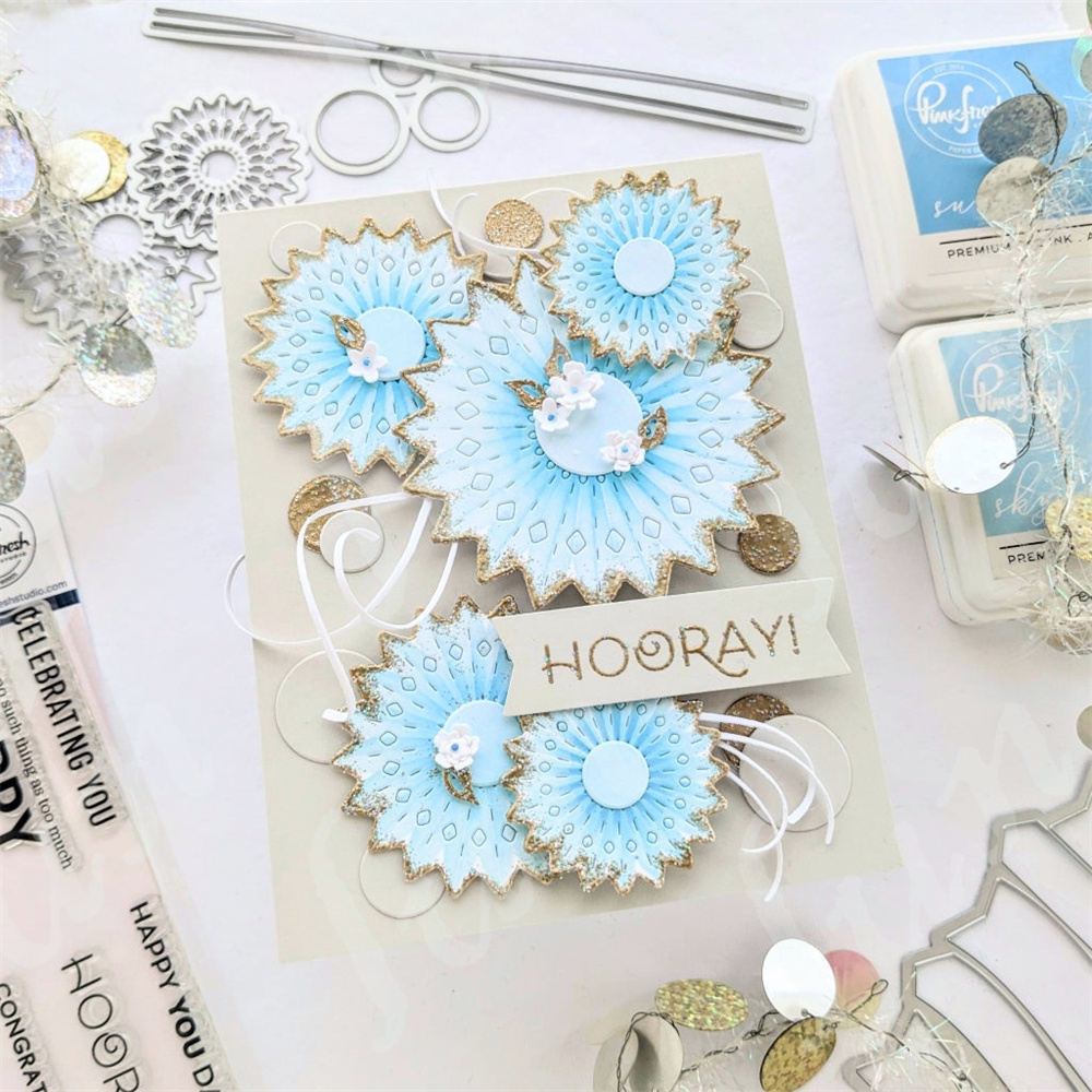 Rosettes Metal Cutting Dies St - Candle Sachet ulasan dan harga