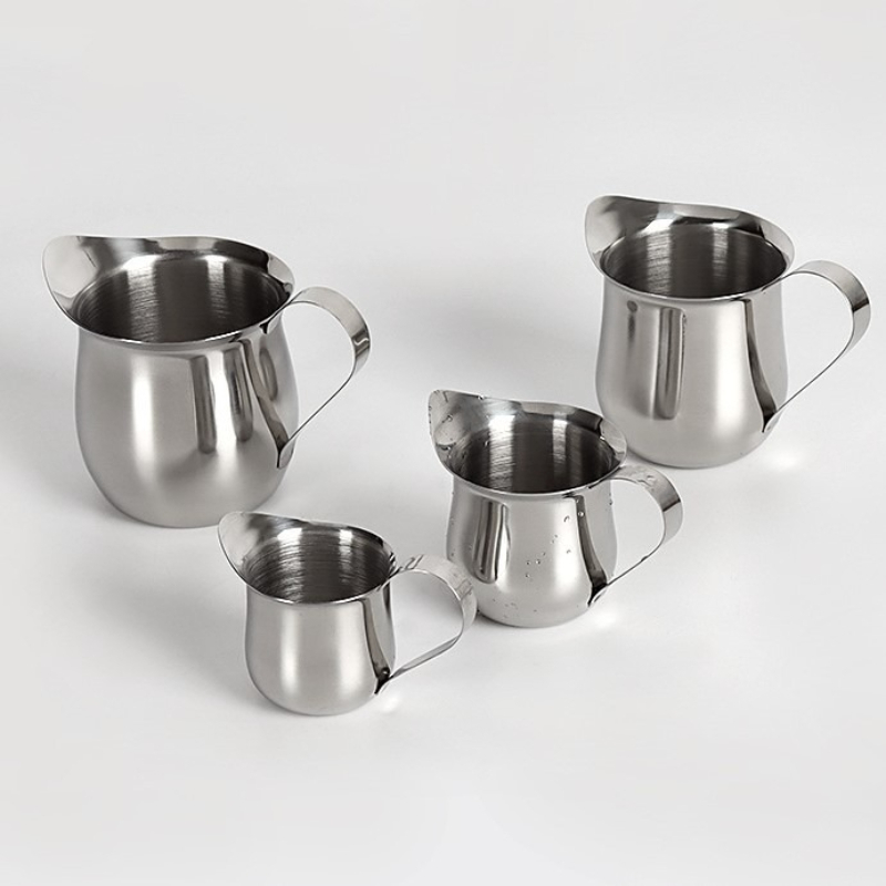 2/3/5/7oz Coffee Milk Frothing - Pour Spout Pitcher ulasan dan harga