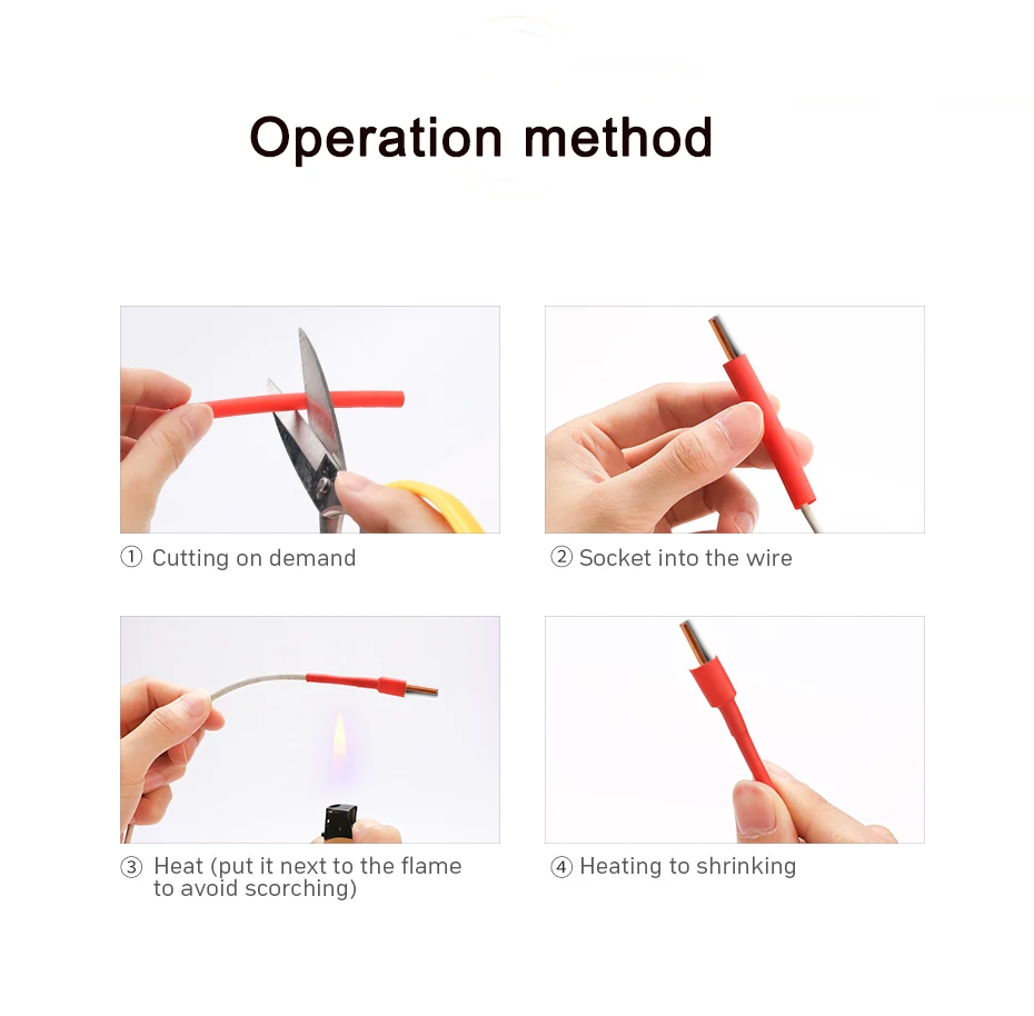 580pcs/Set Waterproof Shrinkag - Shrink Sleeve Pvc ulasan dan harga