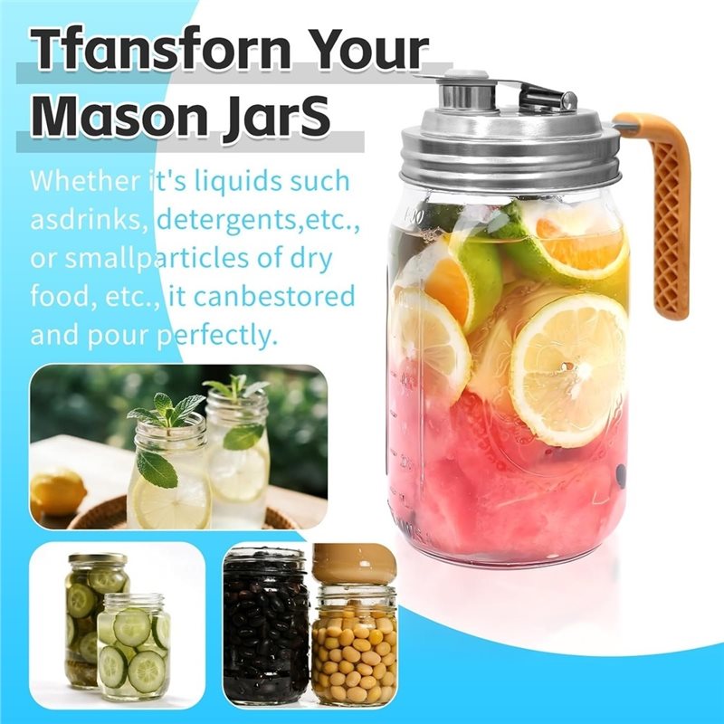 ABXF-3 Pack Masonjar Pour Spou - Pour Spout Pitcher ulasan dan harga