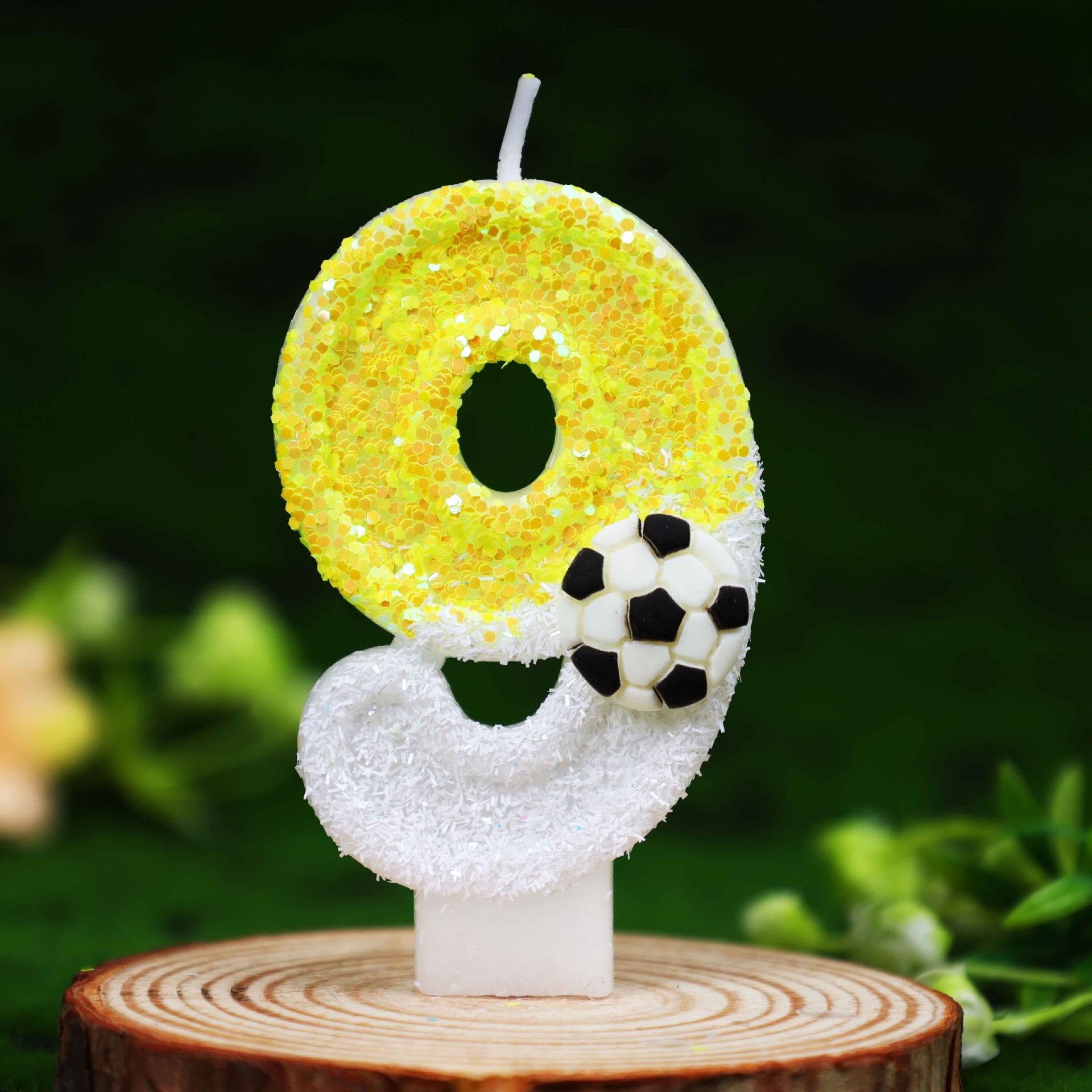 Yellow White Sequins Sports Fo - Supplies Of Candle ulasan dan harga