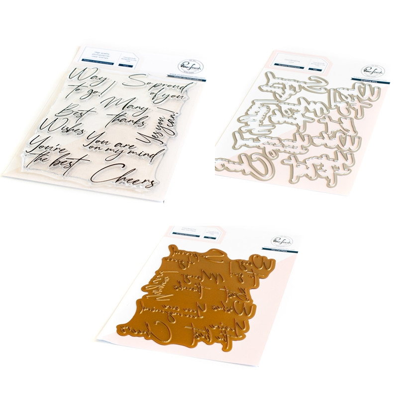 New Hot Foil Clear Stamps Meta - Candle Sachet ulasan dan harga