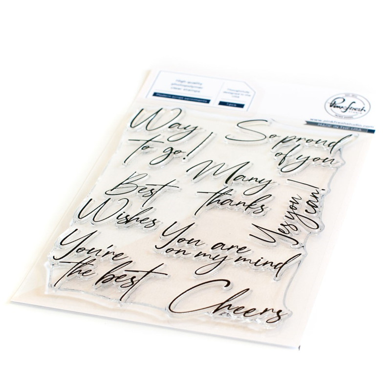New Hot Foil Clear Stamps Meta - Candle Sachet ulasan dan harga