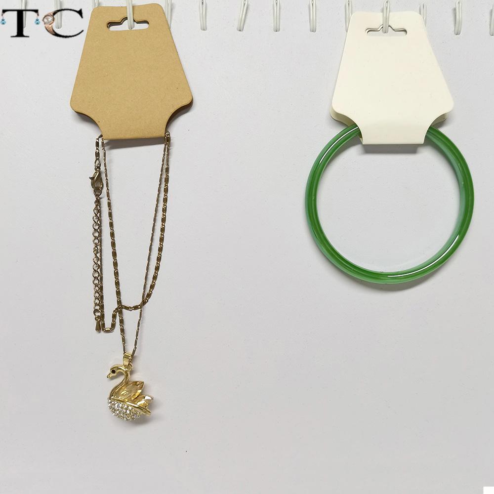 Kraft Paper Ear Stud Hang Tag  - Kraft Hang Tag ulasan dan harga
