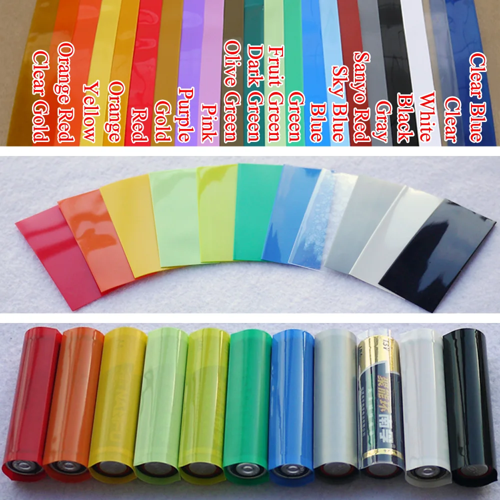 25~500pcs AA / AAA/18650/21700 - Shrink Sleeve Pvc ulasan dan harga