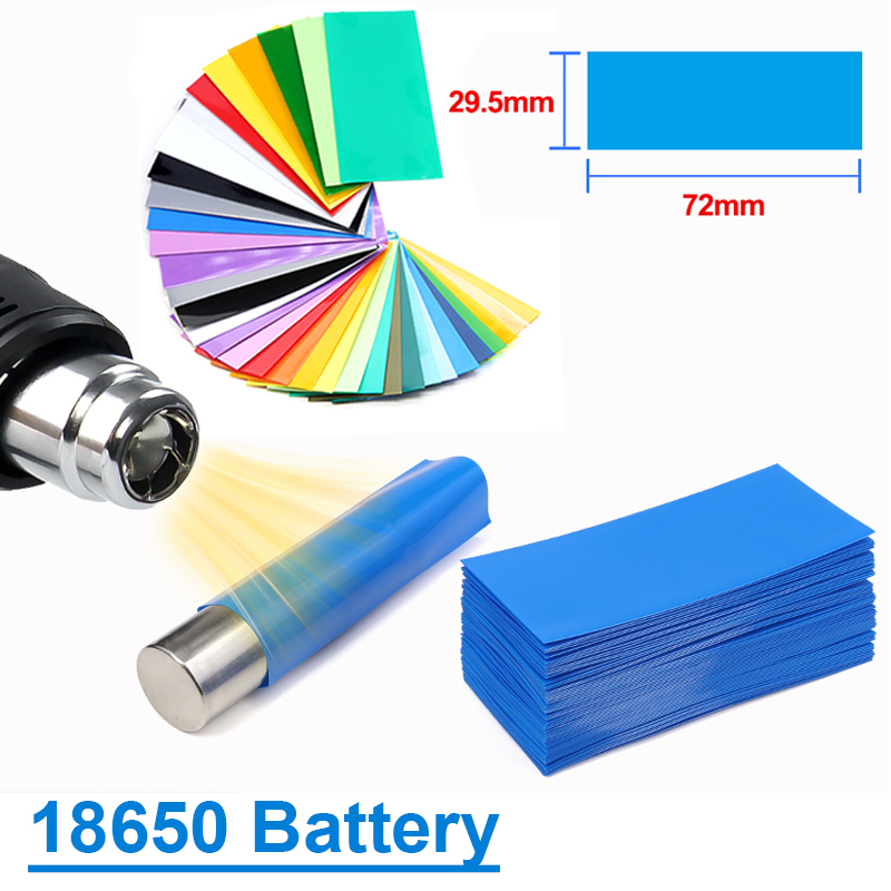 25~500pcs AA / AAA/18650/21700 - Shrink Sleeve Pvc ulasan dan harga