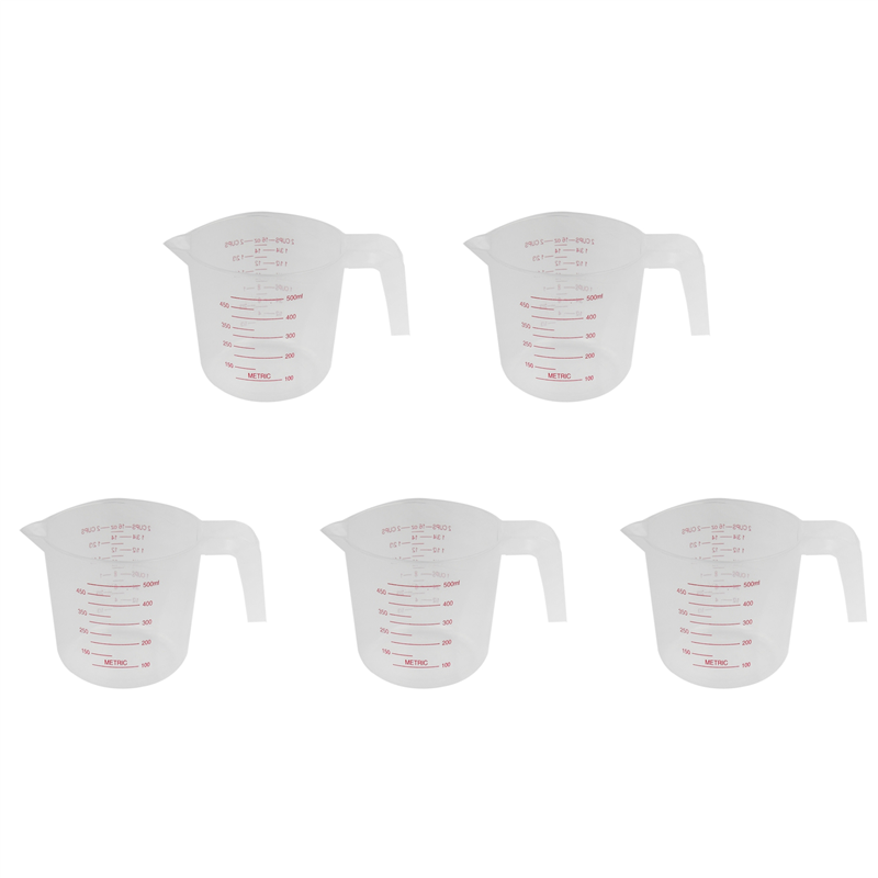 AA20-5X 500Ml Home Lab Measuri - Pour Spout Pitcher ulasan dan harga