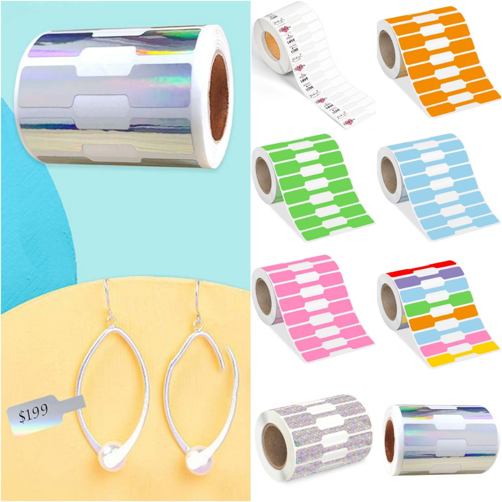 500PCS Multicolor Jewelry Pric - Kraft Hang Tag ulasan dan harga