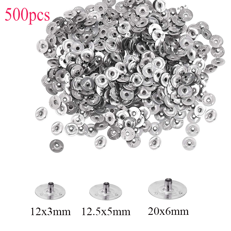 500 Pieces Candle Wick Metal S - Candle Making Supplies For Beginners ulasan dan harga