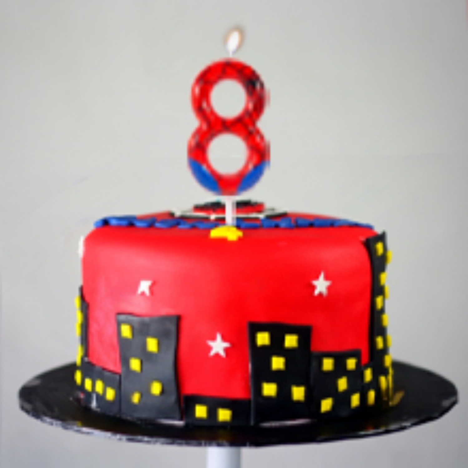Spider Party 0-9 Birthday Cand - Supplies Of Candle ulasan dan harga