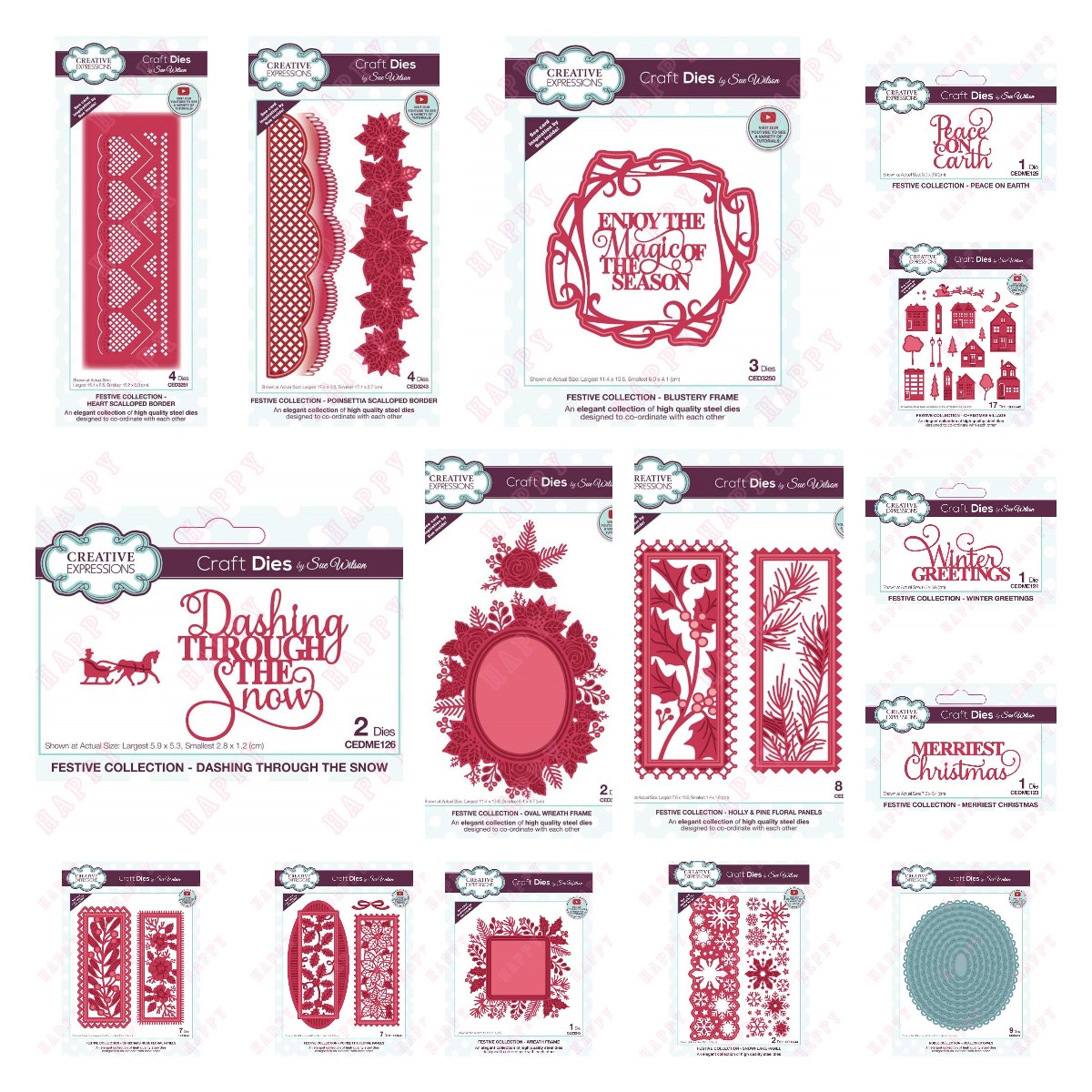 Metal Cutting Dies Christmas E - Candle Sachet ulasan dan harga