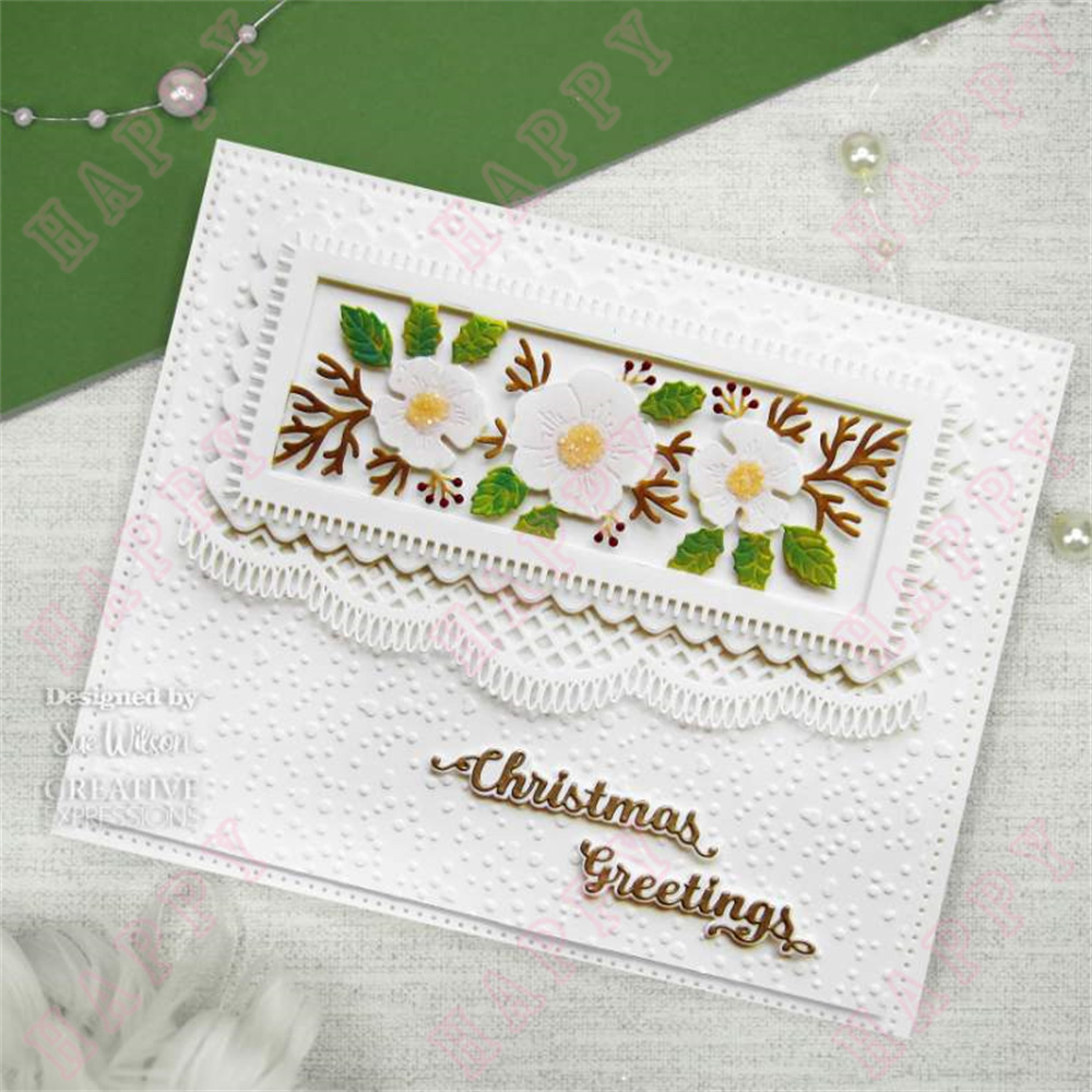 Metal Cutting Dies Christmas E - Candle Sachet ulasan dan harga