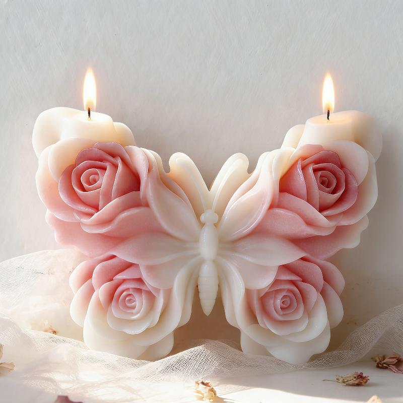 DIY Rose Butterfly Form Silico - Candle Making Supplies For Beginners ulasan dan harga