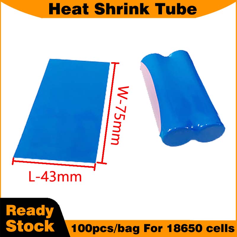 Blue heat shrink tube for 1865 - Shrink Sleeve Pvc ulasan dan harga