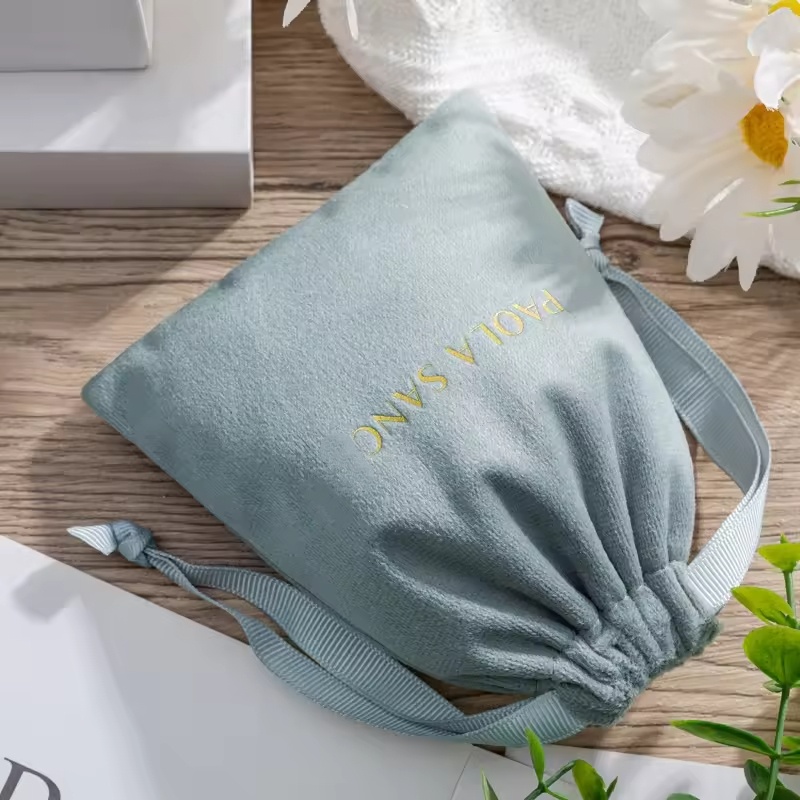 Custom Logo Printed Luxury Vel - Candle Sachet ulasan dan harga