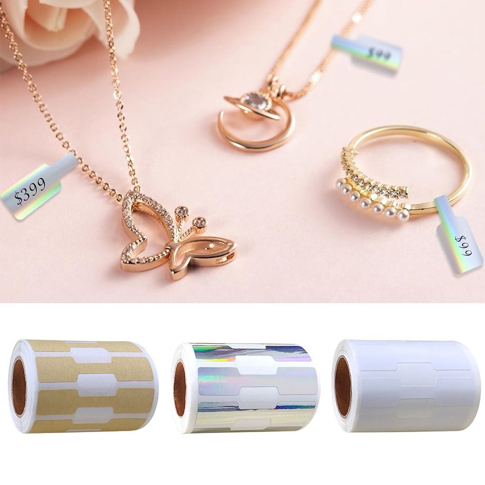 500PCS Multicolor Jewelry Pric - Kraft Hang Tag ulasan dan harga