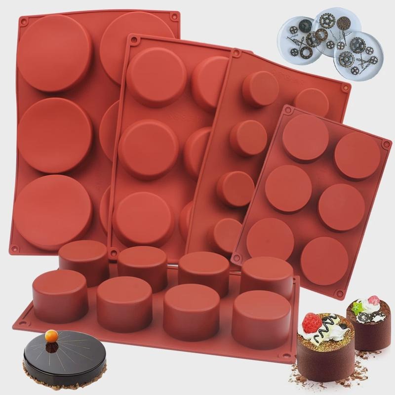 Round Silicone Soap Mold DIY H - Candle Making Supplies For Beginners ulasan dan harga